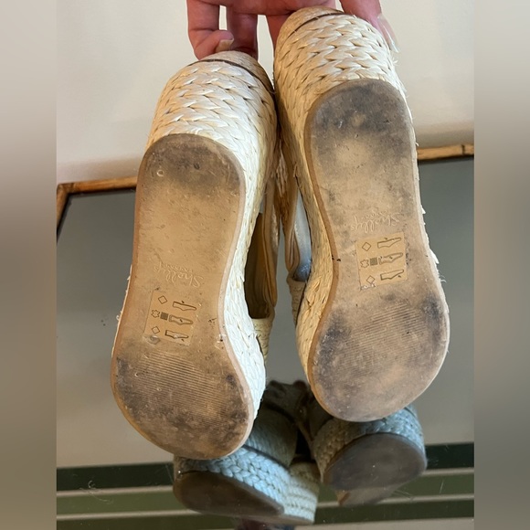 SHELLY’S London Wicker Style Platfrom Heels - Picture 4 of 5